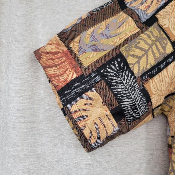 Tori Richard Lawn Hawaiian Camp Casual Button Down Shirt Cotton USA - Picture 2 of 8